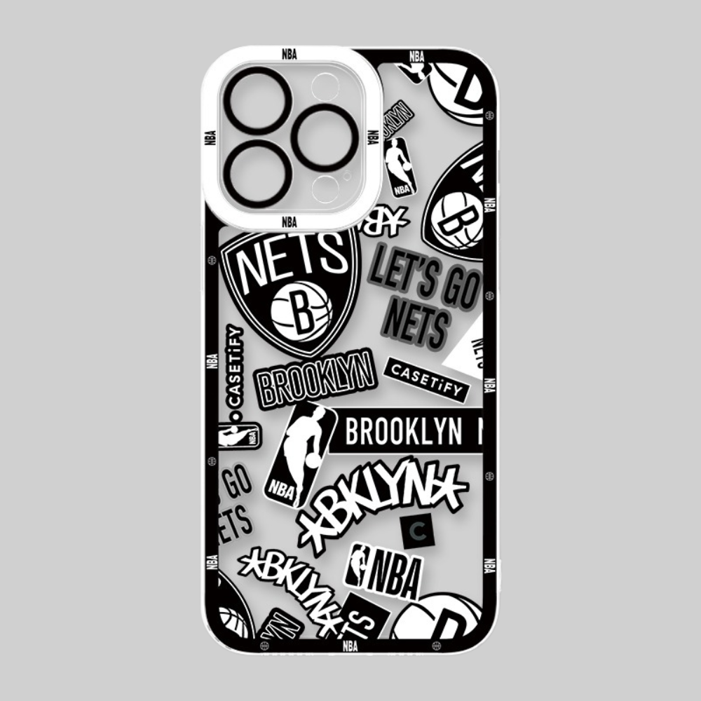 NBA隊徽天使眼透明防摔軟殼-ZUIHANG SHOP