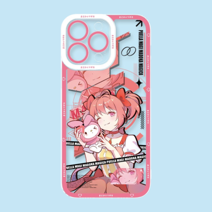 魔法少女小圓天使眼透明防摔軟殼
