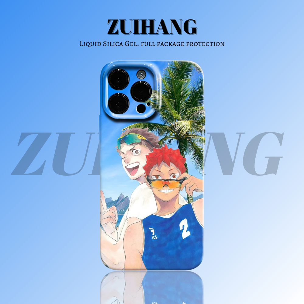 排球少年高清彩繪全包防摔菲林殼-ZUIHANG SHOP