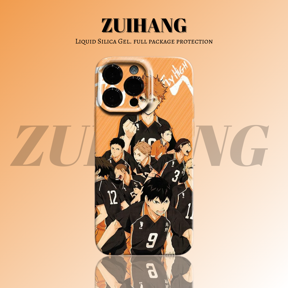 排球少年高清彩繪全包防摔菲林殼-ZUIHANG SHOP