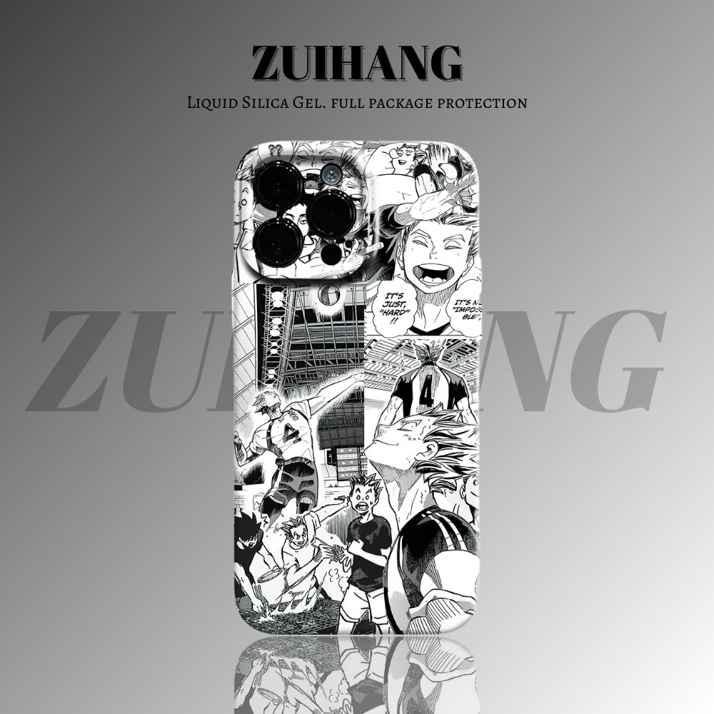 排球少年高清彩繪全包防摔菲林殼-ZUIHANG SHOP