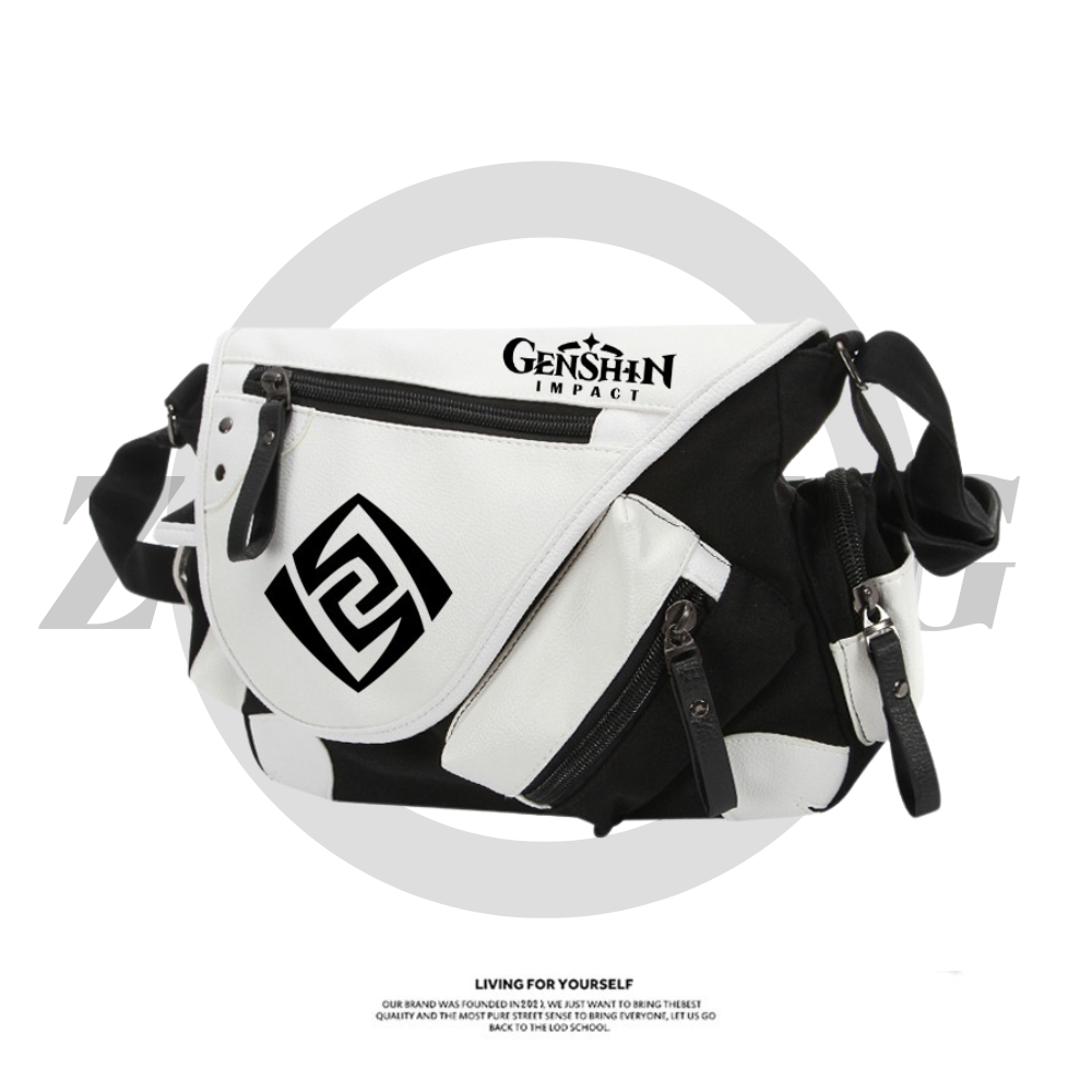 原神 同人周邊背包 多功能單肩斜挎包-ZUIHANG SHOP
