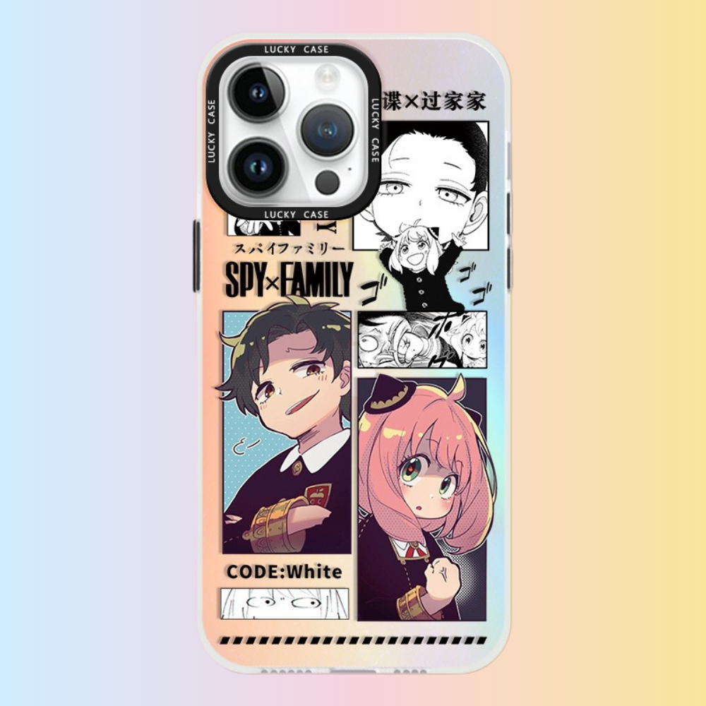 間諜家家酒極光鐳射防摔手機殼-ZUIHANG SHOP