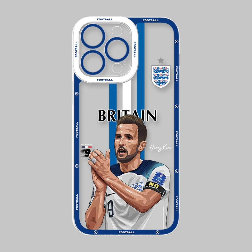 足球明星天使眼透明防摔軟殼-ZUIHANG SHOP