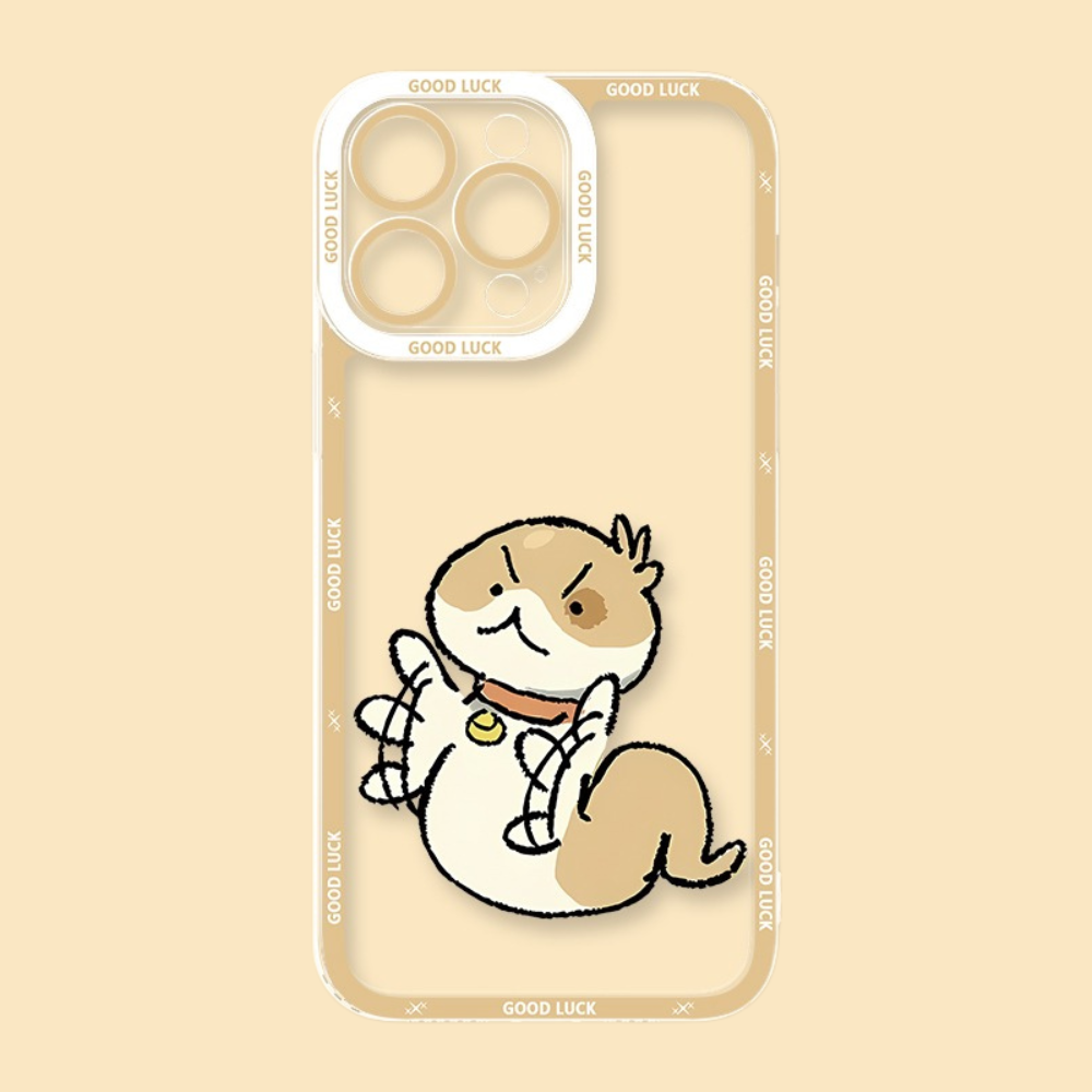 蛇狗點點天使眼透明防摔軟殼-ZUIHANG SHOP