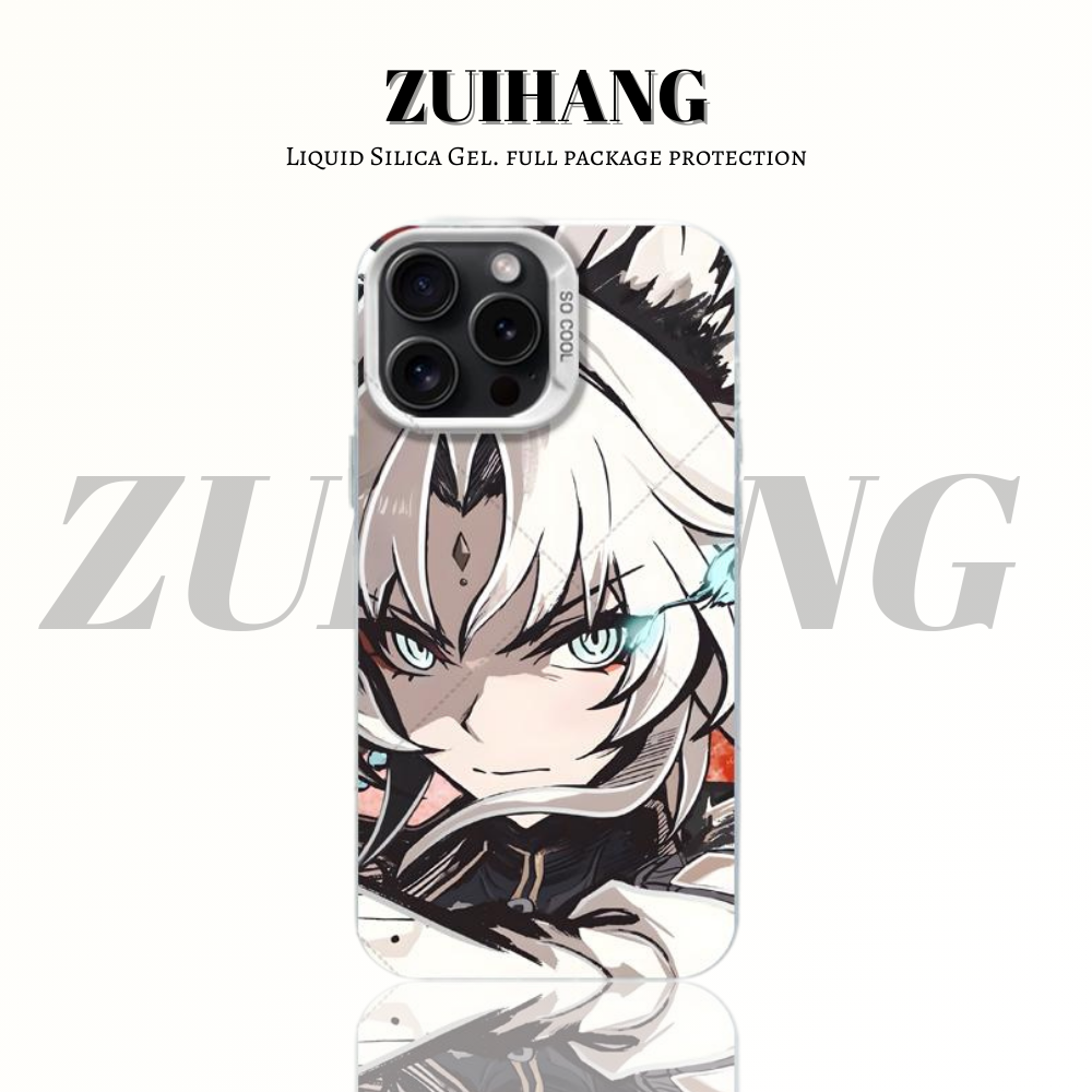 崩壞:星穹鐵道彩銀線條漸變防摔手機殼-ZUIHANG SHOP