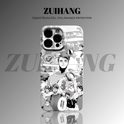 排球少年高清彩繪全包防摔菲林殼-ZUIHANG SHOP