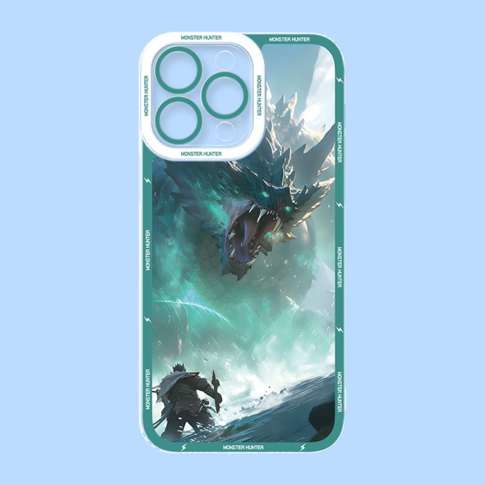 魔物獵人天使眼透明防摔軟殼-ZUIHANG SHOP