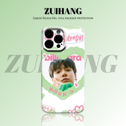防彈少年團高清彩繪全包防摔菲林殼-ZUIHANG SHOP