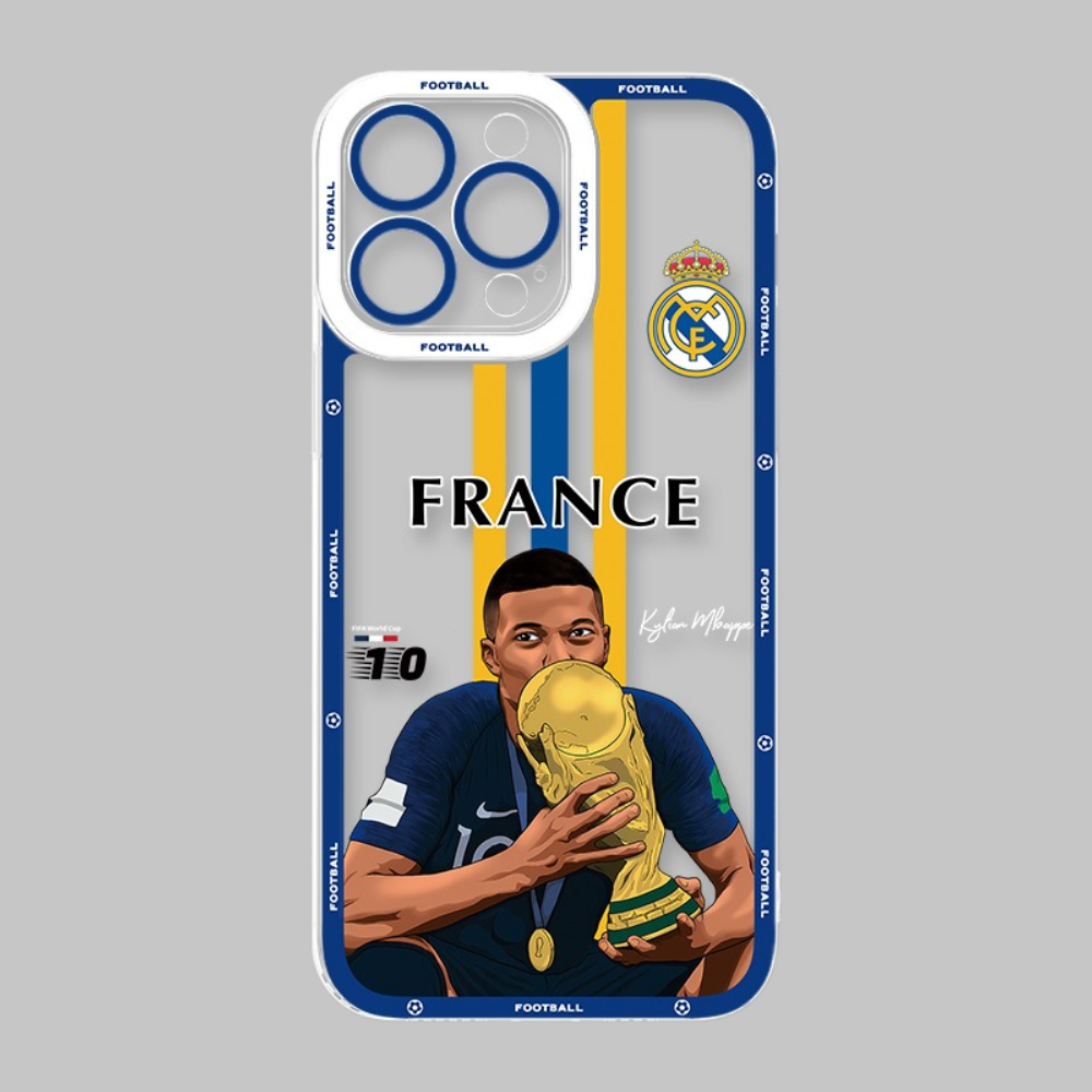 足球明星天使眼透明防摔軟殼-ZUIHANG SHOP