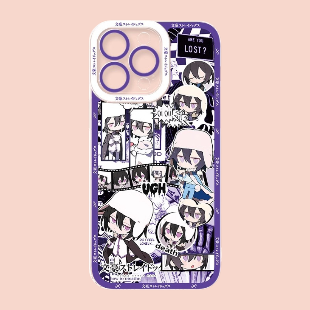文豪野犬天使眼透明防摔軟殼-ZUIHANG SHOP