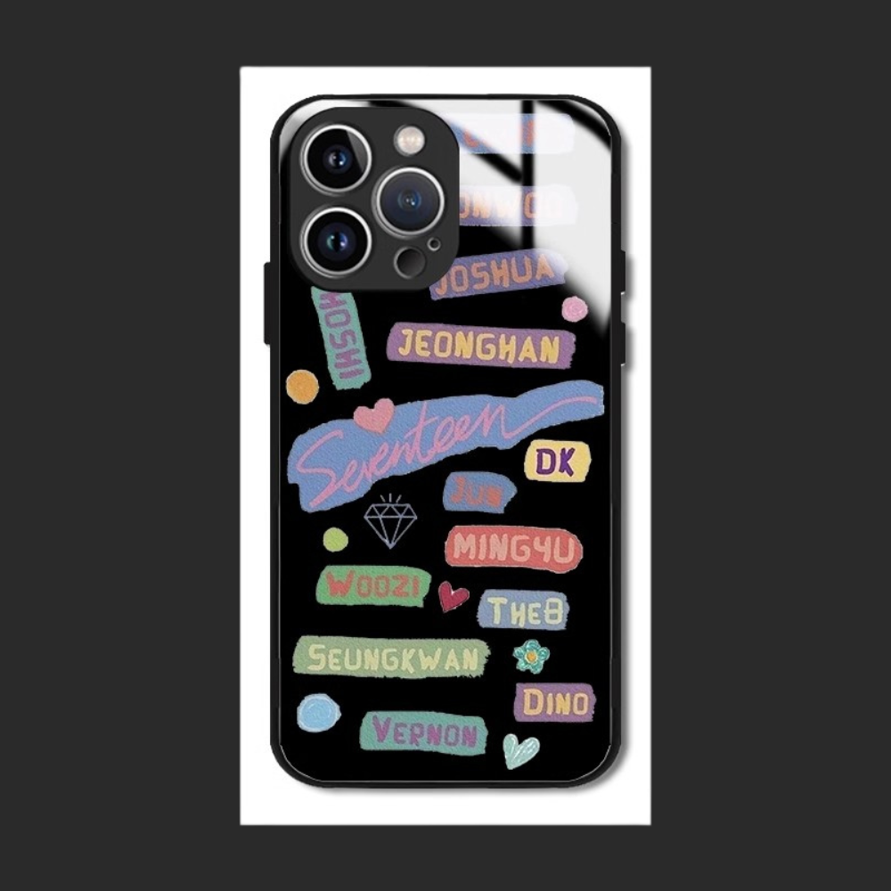 Seventeen新款高清全包防摔玻璃殼-ZUIHANG SHOP