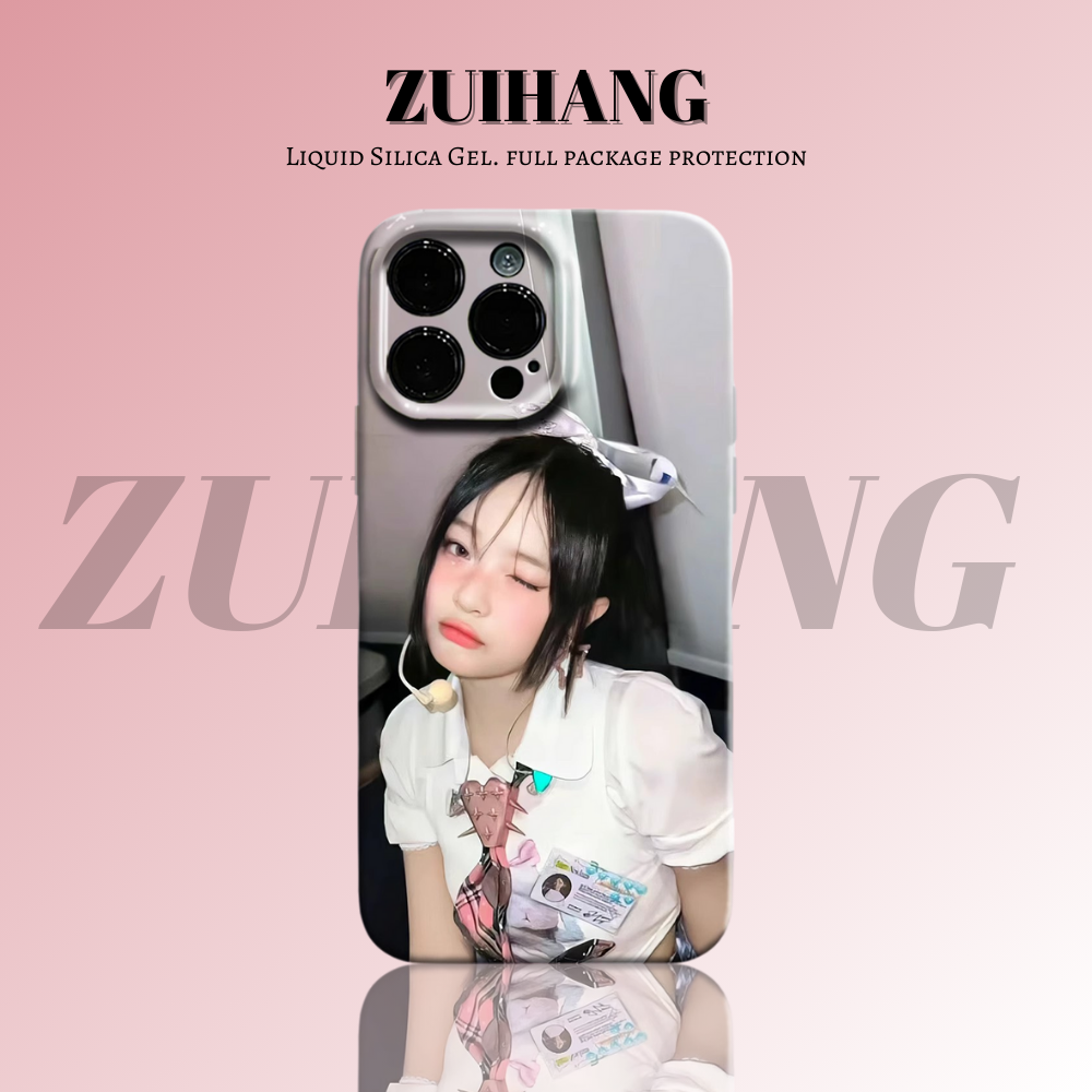 Newjeans高清彩繪全包防摔菲林殼-ZUIHANG SHOP