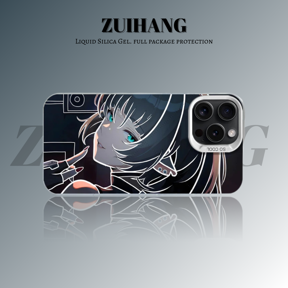 絕區零彩銀線條漸變防摔手機殼-ZUIHANG SHOP