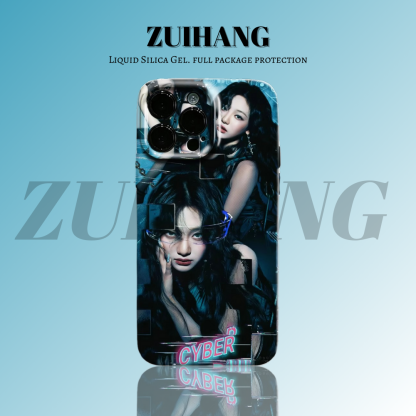 Aespa高清彩繪全包防摔菲林殼-ZUIHANG SHOP