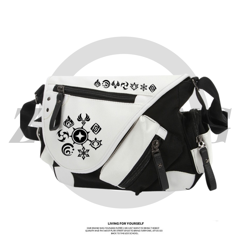 原神 同人周邊背包 多功能單肩斜挎包-ZUIHANG SHOP