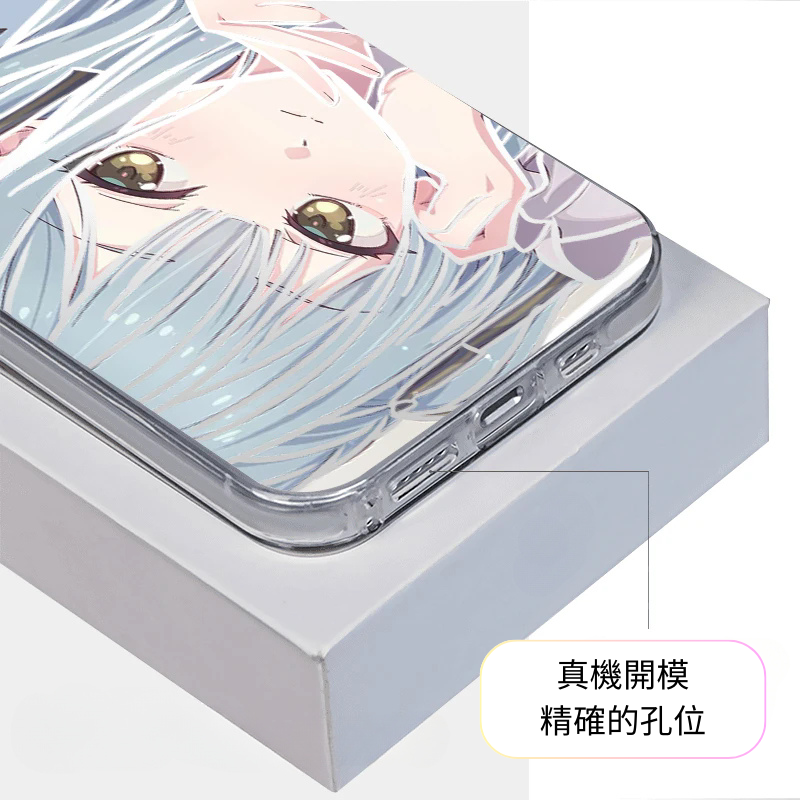 BanG Dream!彩銀線條漸變防摔手機殼-ZUIHANG SHOP