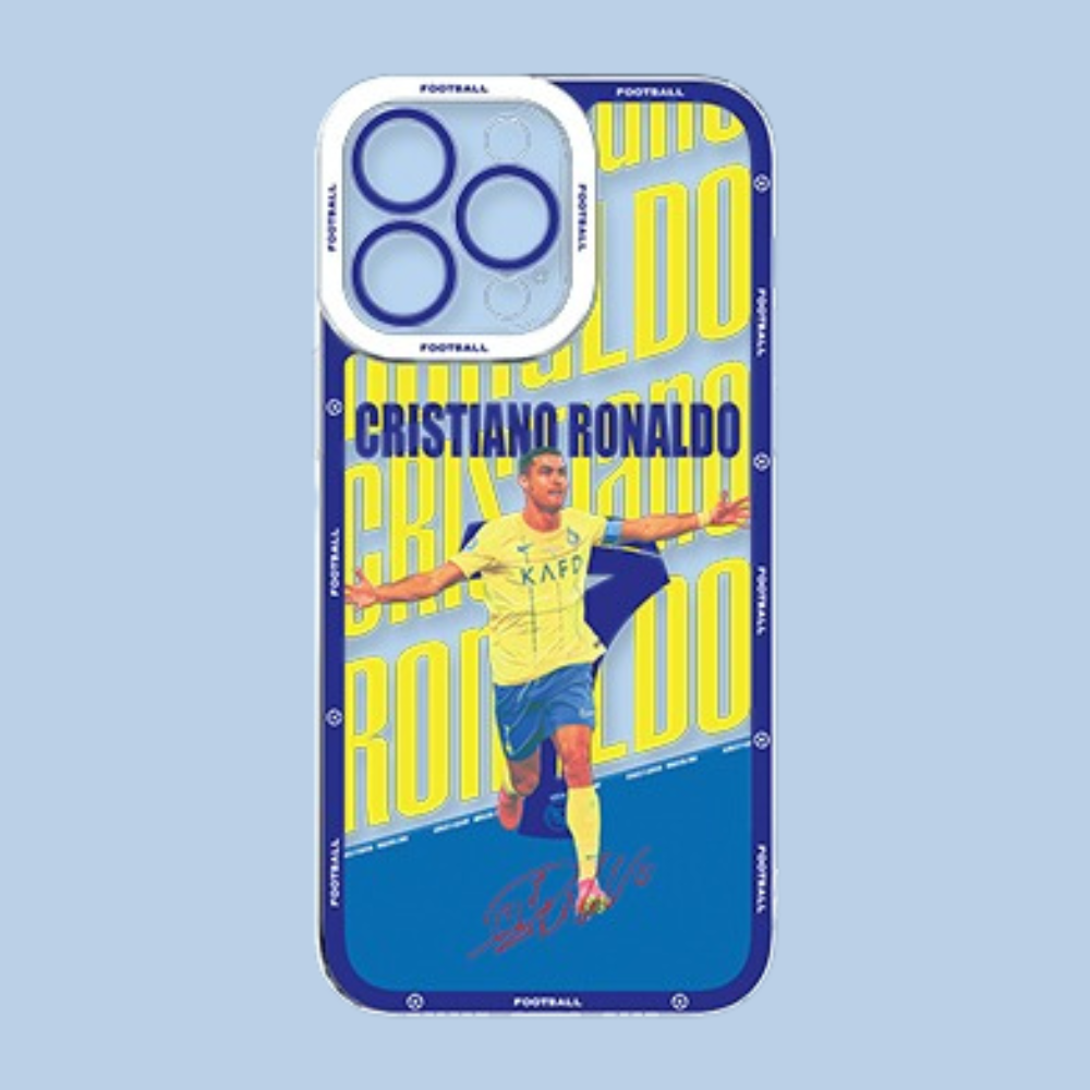 足球明星天使眼透明防摔軟殼-ZUIHANG SHOP