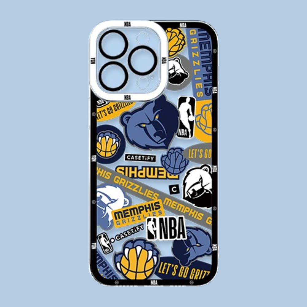 NBA隊徽天使眼透明防摔軟殼-ZUIHANG SHOP