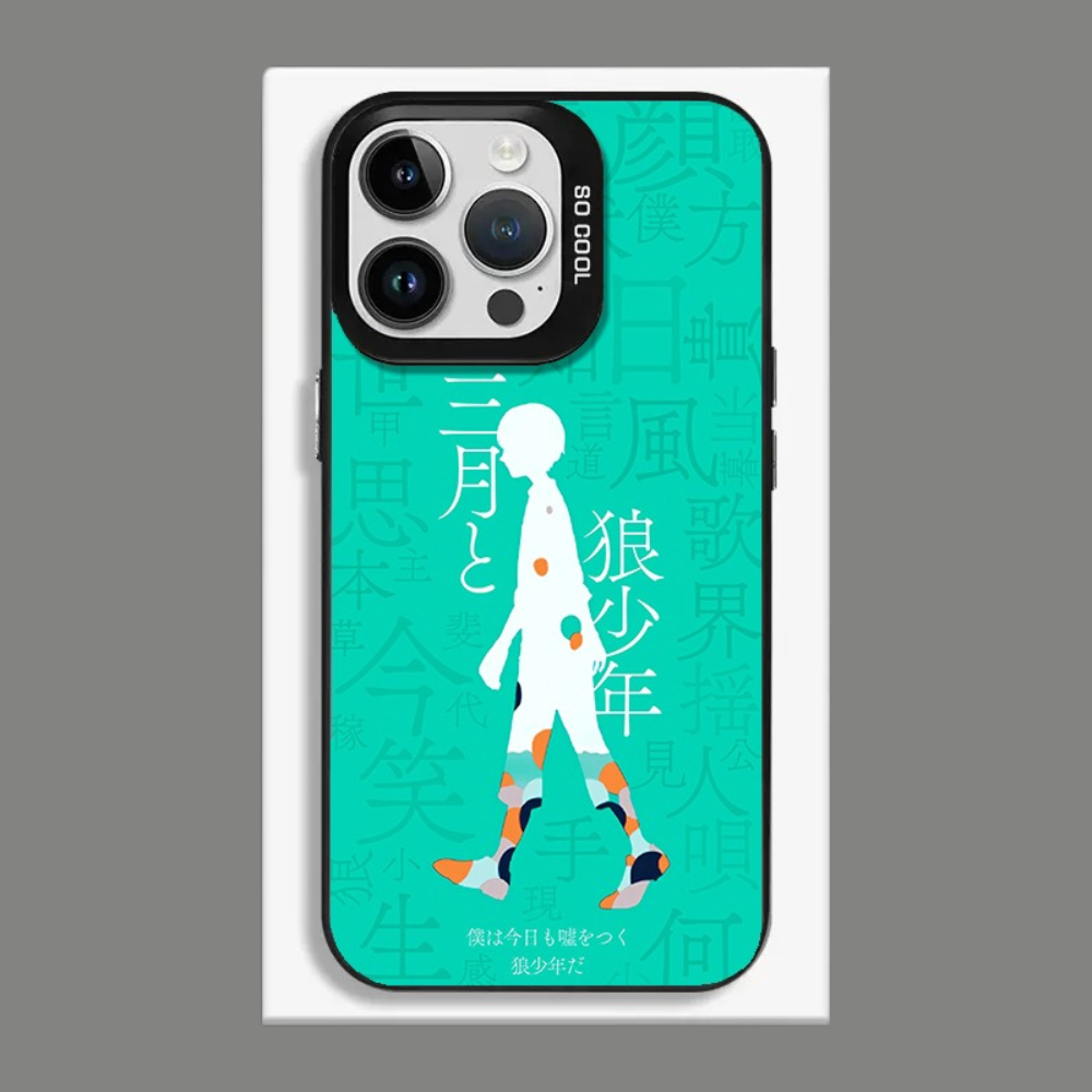 Yorushika彩銀線條漸變防摔手機殼-ZUIHANG SHOP