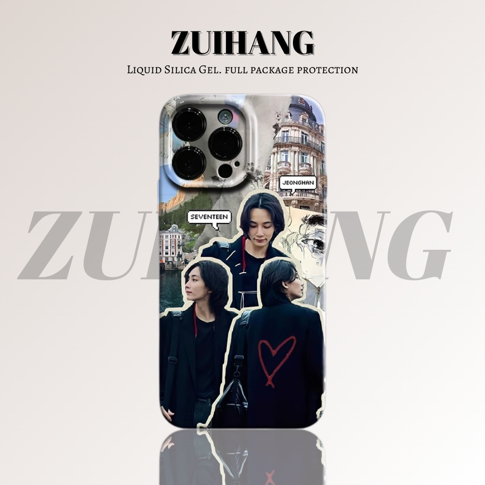 Seventeen高清彩繪全包防摔菲林殼-ZUIHANG SHOP