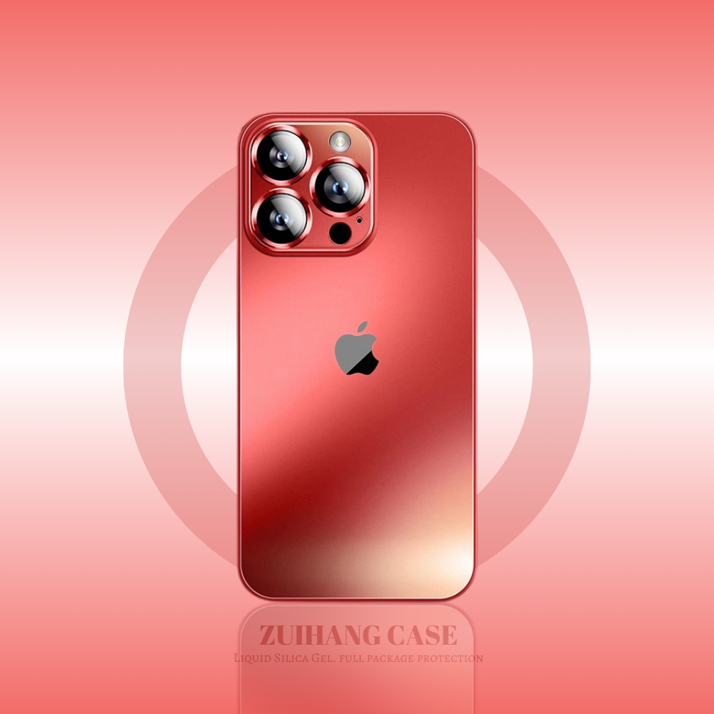 【鏡頭全包 | 支援Magsafe】超薄新款高級感磨砂玻璃防摔手機殼-ZUIHANG SHOP