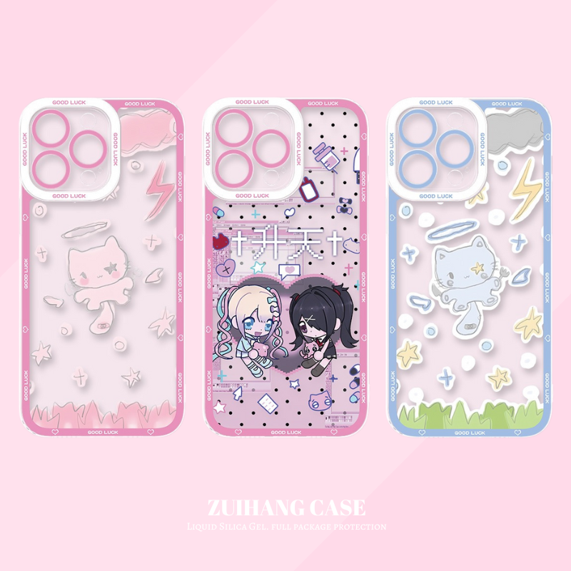 地雷系天使眼透明防摔軟殼-ZUIHANG SHOP