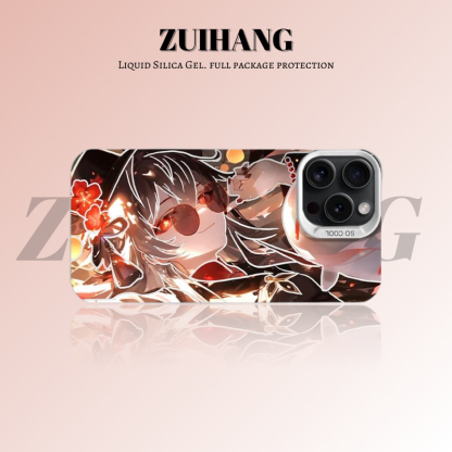 原神彩銀線條漸變防摔手機殼-ZUIHANG SHOP