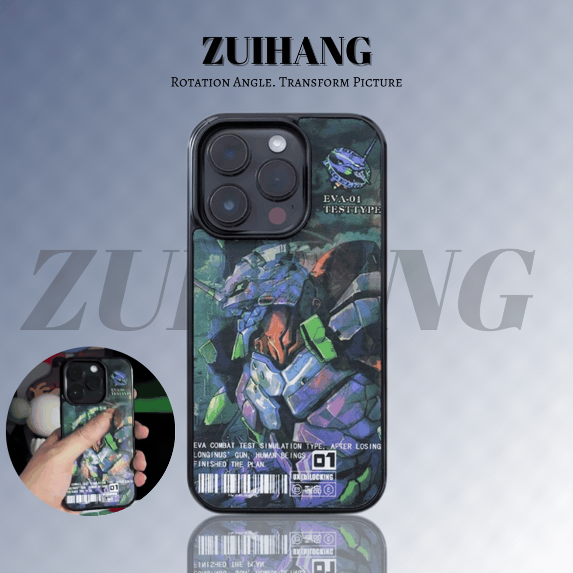 動漫3D幻圖磁吸防摔手機殼