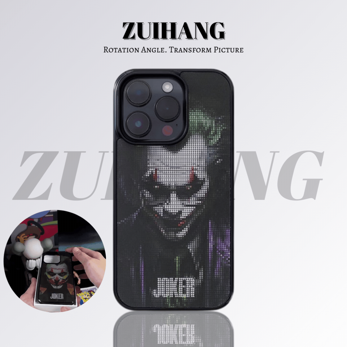 小丑 JEKOR 3D幻圖磁吸防摔手機殼
