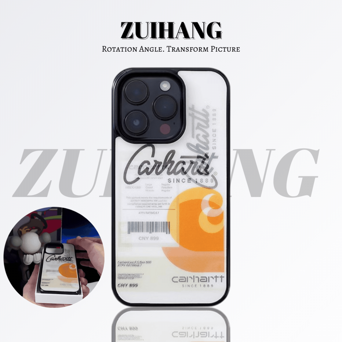 潮酷3D幻圖磁吸防摔手機殼