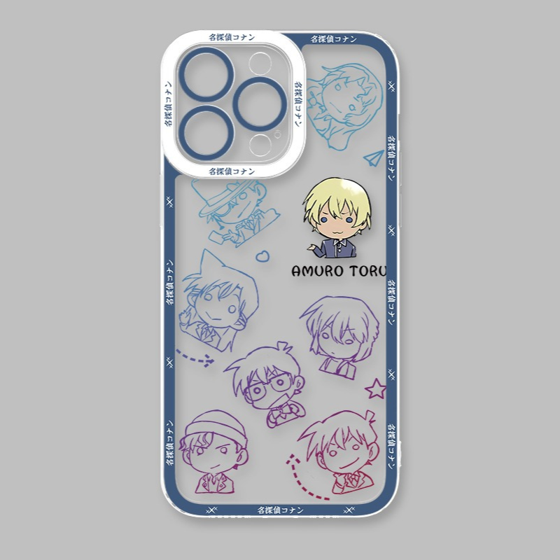 名偵探柯南天使眼透明防摔軟殼-ZUIHANG SHOP