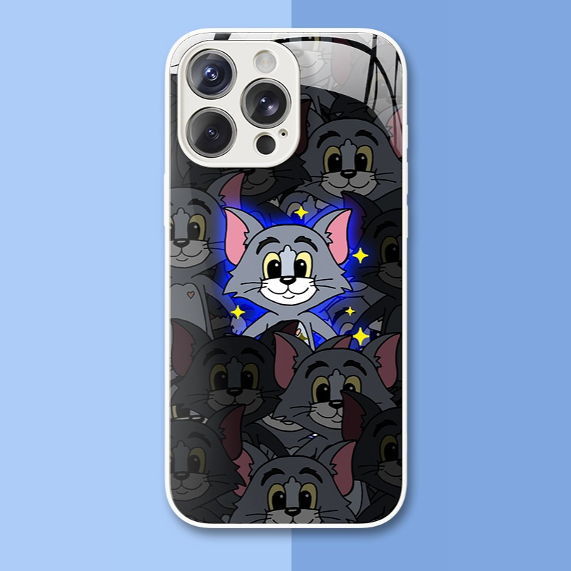 情侶系列新款高清全包防摔玻璃殼-ZUIHANG SHOP