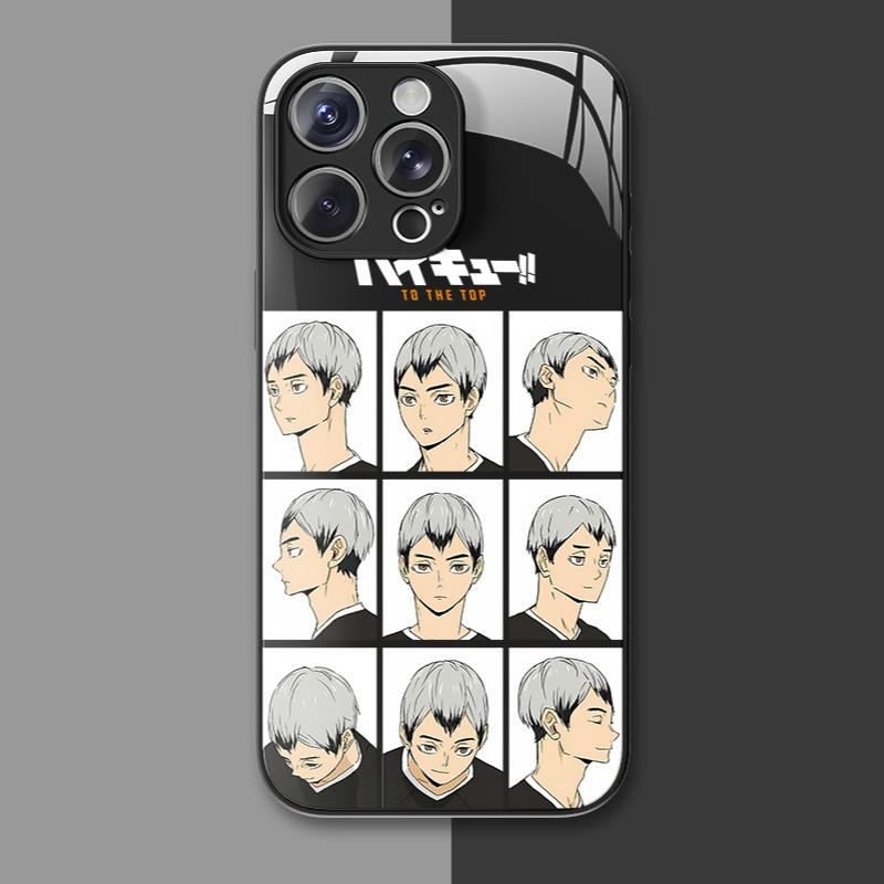 排球少年新款高清全包防摔玻璃殼-ZUIHANG SHOP