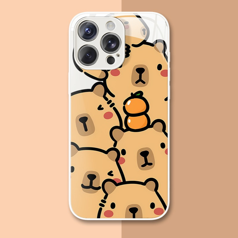 卡皮巴拉新款高清全包防摔玻璃殼-ZUIHANG SHOP