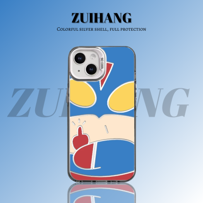 蠟筆小新彩銀防摔手機殼-ZUIHANG SHOP