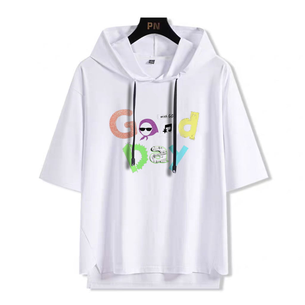 G-DRAGON 權志龍 連帽短袖T恤-ZUIHANG SHOP