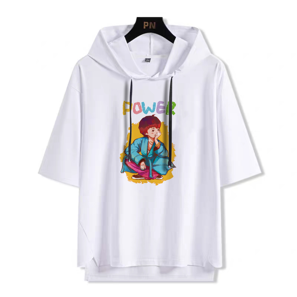 G-DRAGON 權志龍 連帽短袖T恤-ZUIHANG SHOP