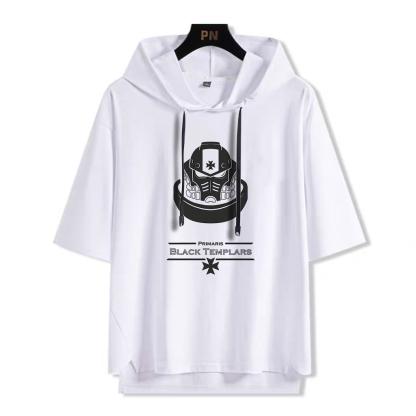 戰錘40K 星際戰士戰團 連帽短袖T恤-ZUIHANG SHOP