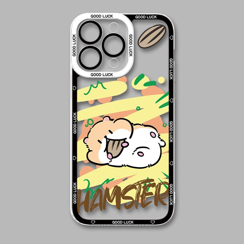 Q版動物天使眼透明防摔軟殼-ZUIHANG SHOP