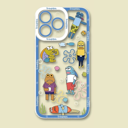 海綿寶寶天使眼透明防摔軟殼-ZUIHANG SHOP