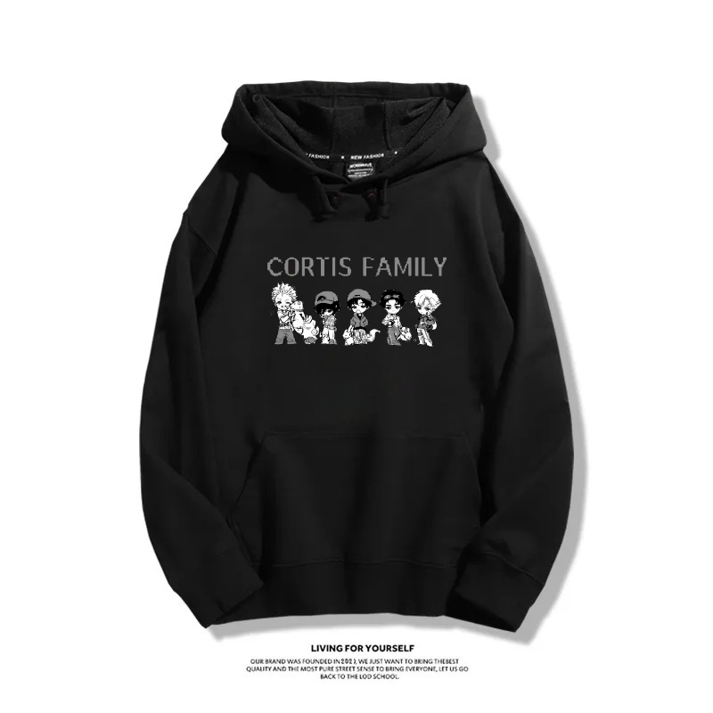 CORTIS 2025秋冬新款 親子情侶男女連帽衛衣