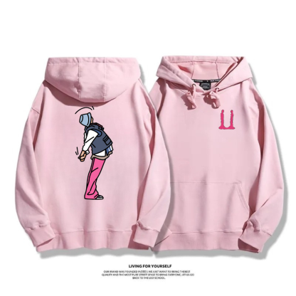 GD權志龍 2025秋冬新款 親子情侶男女連帽衛衣