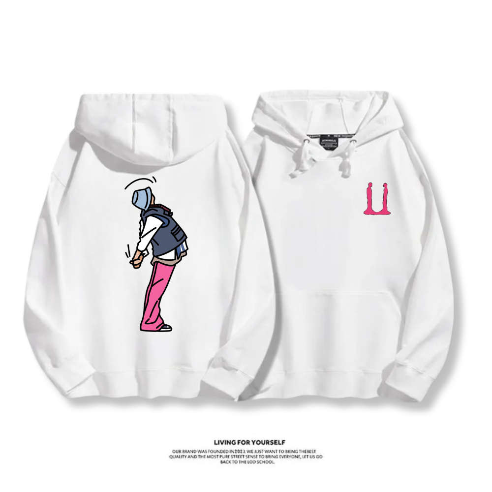 GD權志龍 2025秋冬新款 親子情侶男女連帽衛衣