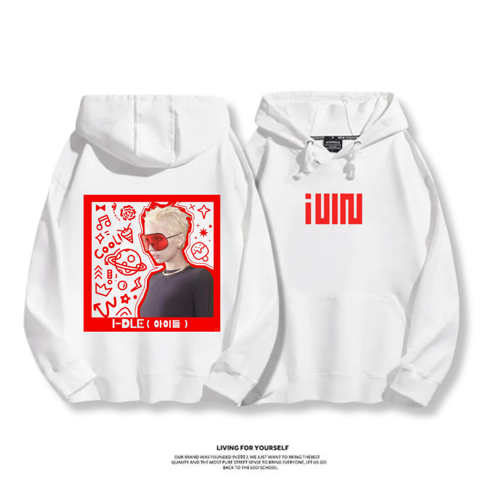 (G)I-DLE 2025秋冬新款 親子情侶男女連帽衛衣