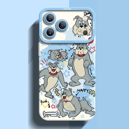 湯姆貓與傑利鼠液態矽膠全包防摔軟殼