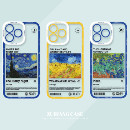 梵高星空天使眼透明防摔軟殼-ZUIHANG SHOP