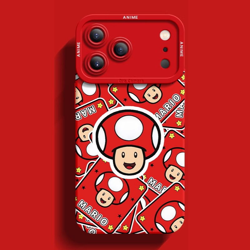 超級瑪利歐液態矽膠全包防摔軟殼