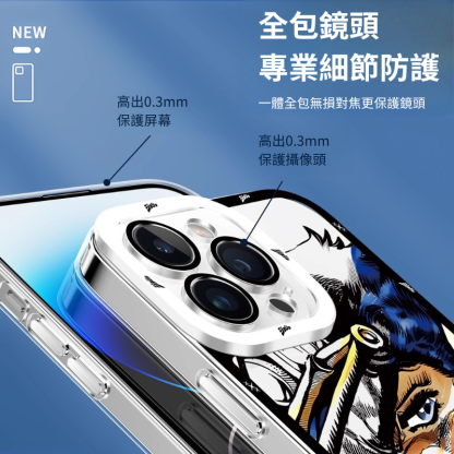 JoJo的奇妙冒險天使眼透明防摔軟殼-ZUIHANG SHOP