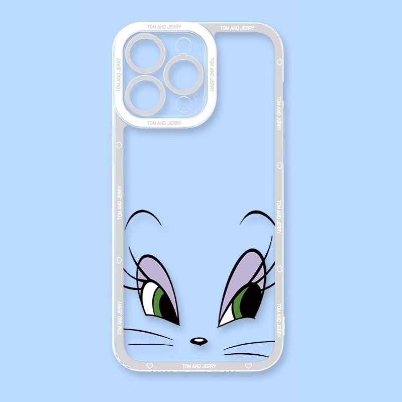湯姆貓與傑利鼠天使眼透明防摔軟殼